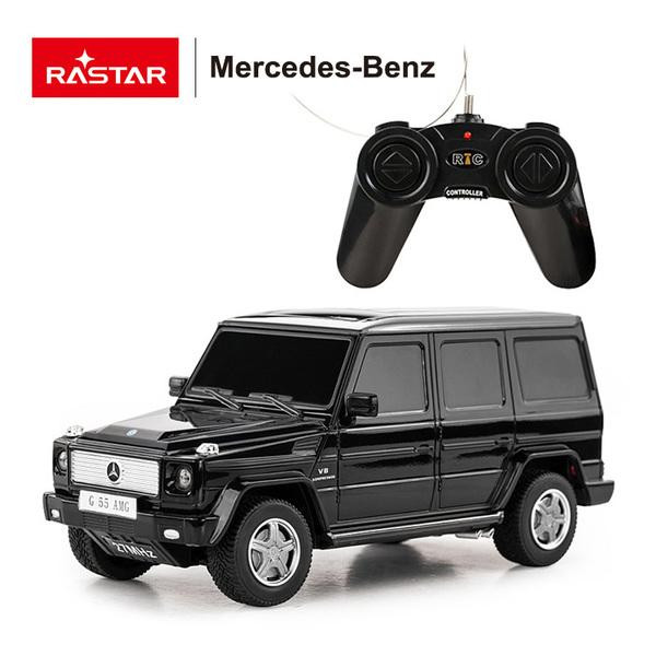 Радиоуправляемая машина Rastar Mercedes-Benz G55 AMG масштаб 1:24, черный - 30500B