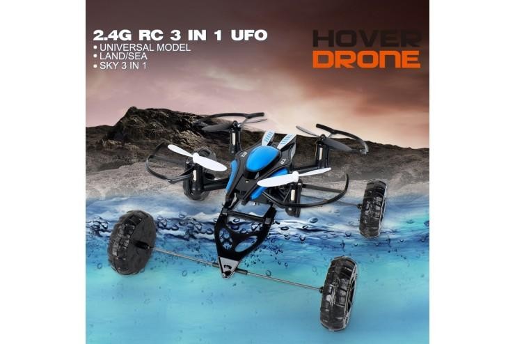 Радиоуправляемый квадрокоптер JXD 3-в-1 НЛО RTF 2.4G - JXD-503