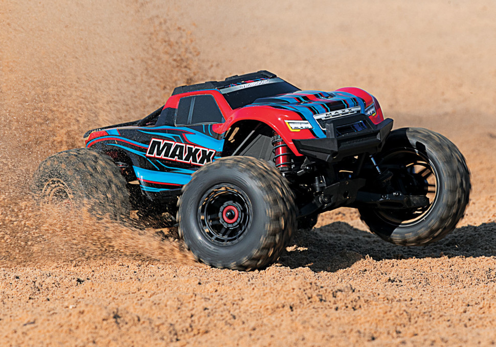 Радиоуправляемый монстр Traxxas Maxx 4WD RTR масштаб 1:10 2.4G - TRA89076-4-RX