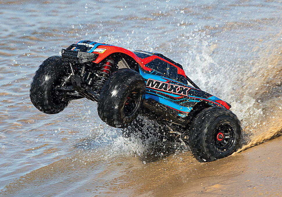 Радиоуправляемый монстр Traxxas Maxx 4WD RTR масштаб 1:10 2.4G - TRA89076-4-RX
