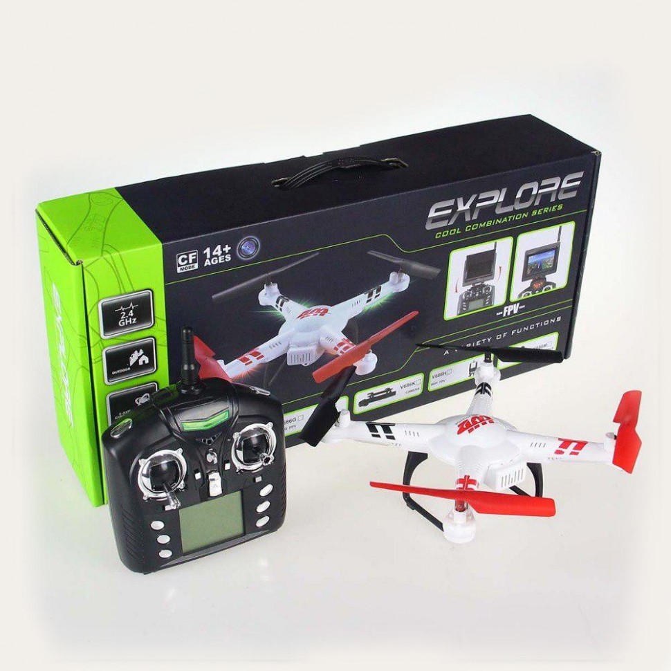 Радиоуправляемый квадрокоптер WLToys V686 RTF 2.4G - V686