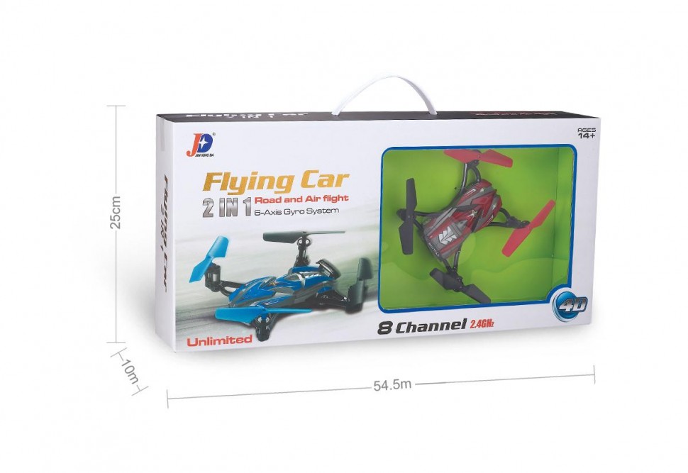 Радиоуправляемый квадрокоптер Jin Xing Da RTF 2.4G - JXD389