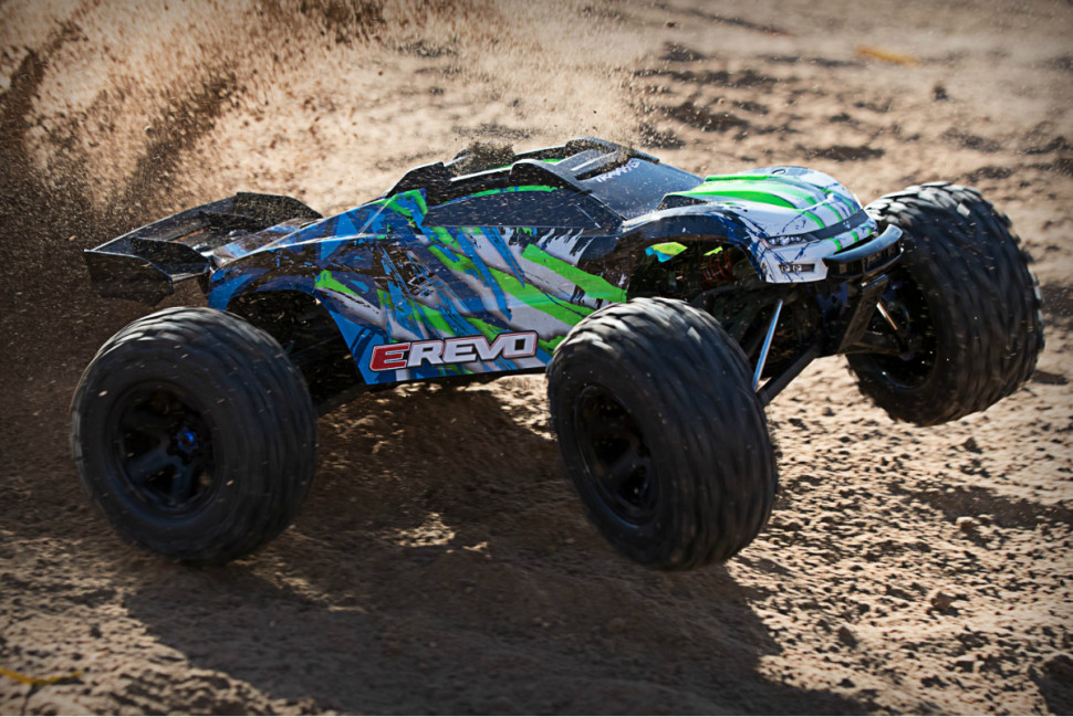 Радиоуправляемый трагги Traxxas E-Revo VXL 4WD RTR масштаб 1:10 2.4G - TRA86086-4-G