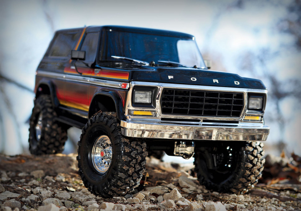 Радиоуправляемый краулер Traxxas Ford Bronco 4WD RTR масштаб 1:10 2.4G - TRA82046-4-OR