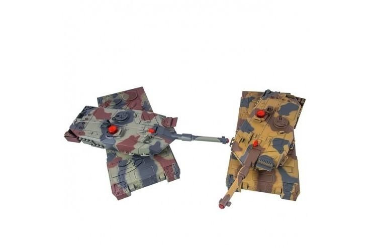 Радиоуправляемый танковый бой 2.4G Abrams vs Abrams масштаб 1:24 Huan QI - 558(2.4G)