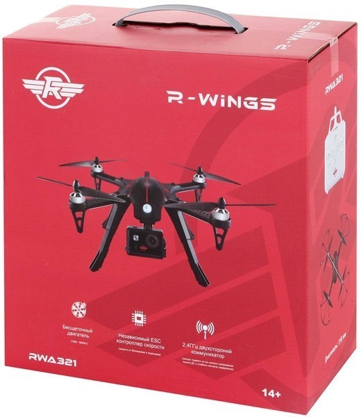 Радиоуправляемый квадрокоптер R-Wings RTF 2.4G - RWA321