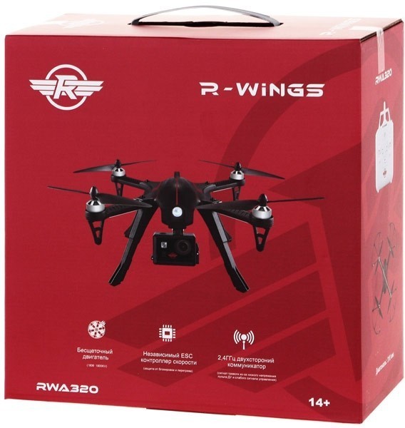 Радиоуправляемый квадрокоптер R-Wings RTF 2.4G - RWA320