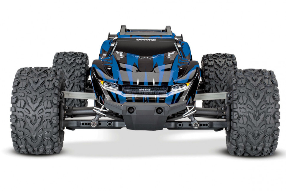 Радиоуправляемая трагги Traxxas Rustler 4X4 4WD RTR масштаб 1:10 2.4G - TRA67064-1-BL