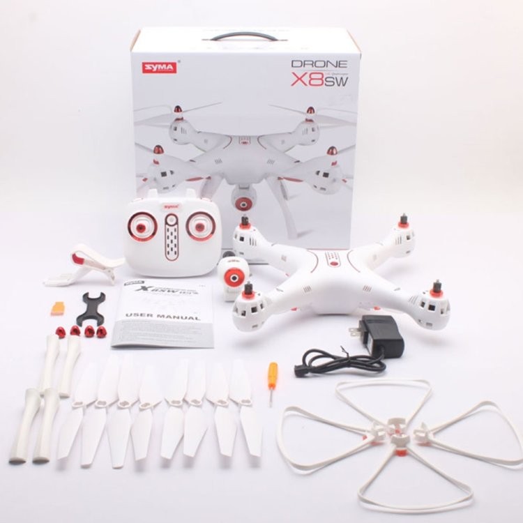 Радиоуправляемый квадрокоптер Syma X8SW с FPV 2.4G RTF - SYMA-X8SW