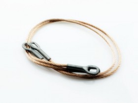 Буксировочный трос для танка Leopard 2A6 металлический, 2шт. - TG3889-018