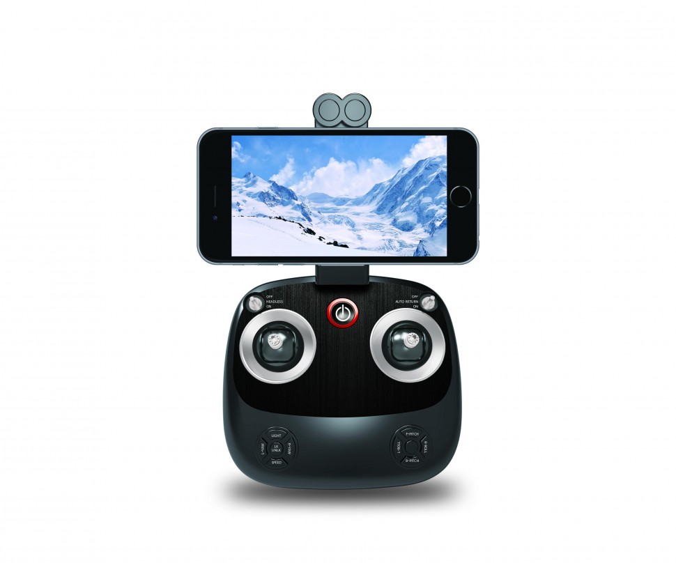 Радиоуправляемый квадрокоптер HJ Toys Lily Drone (FPV, WiFi 720P, барометр) RTF 2.4G - HJ-W606-3