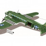 Конструктор Cobi самолет DOUGLAS C-47 SKYTRAIN, 550 элементов - COBI-5701
