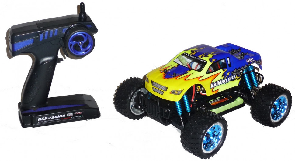 Радиоуправляемый монстр HSP KidKing PRO 4WD RTR масштаб 1:16 2.4G - 94186PRO