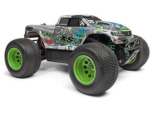 Радиоуправляемый монстр HPI SAVAGE XS FLUX Vaugn Gitting JR 4WD RTR масштаб 1:12 2.4G - HPI-115967