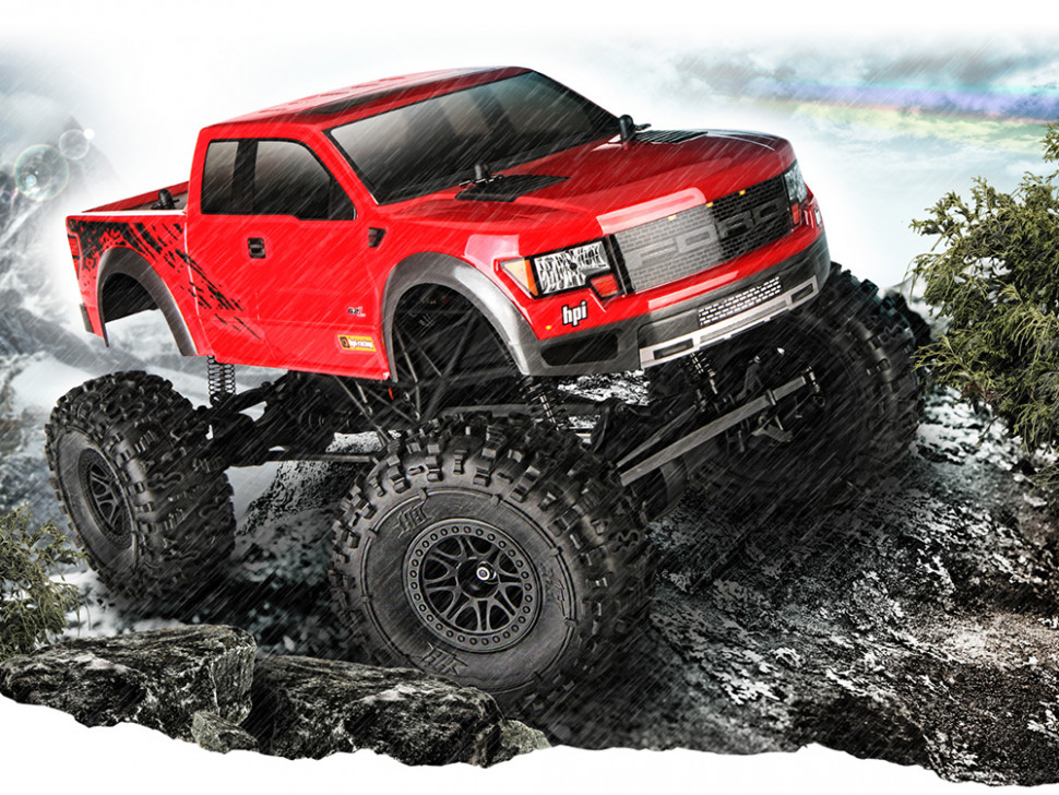 Радиоуправляемый краулер HPI King with Ford F-150 SVT Raptor 4WD RTR масштаб 1:10 2.4G - HPI-115118