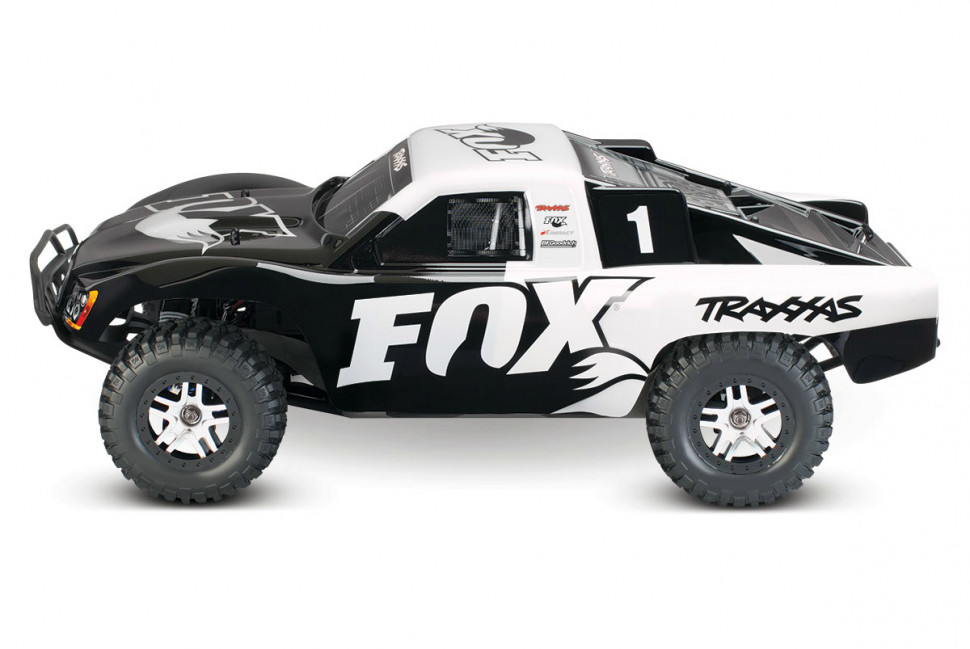 Радиоуправляемый шорт-корс трак Traxxas Slash 4x4 VXL TSM 4WD RTR масштаб 1:10 2.4G - TRA68086-4-FOX