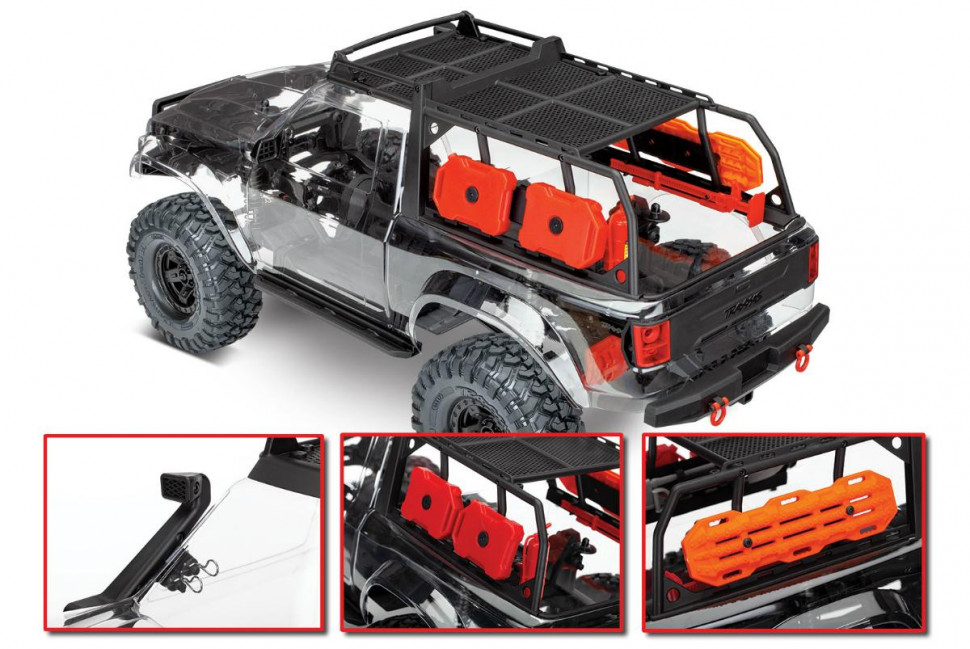 Радиоуправляемый краулер TRAXXAS TRX-4 Sport Unassembled 4WD KIT масштаб 1:10 - TRA82010-4