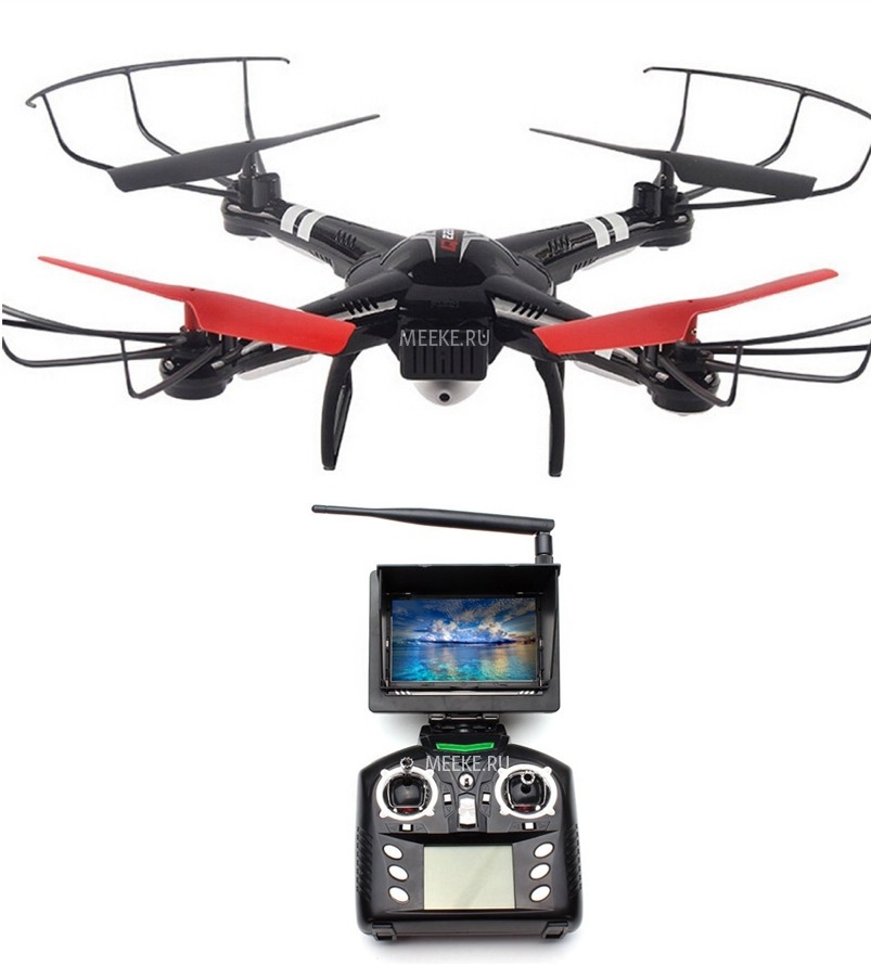 Радиоуправляемый квадрокоптер WL Toys Q222G RTF 2.4G - Q222G