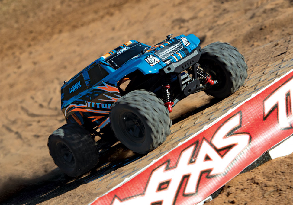 Радиоуправляемый монстр Traxxas LaTrax Teton 4WD RTR масштаб 1:18 2.4G - TRA76054-1-BLX