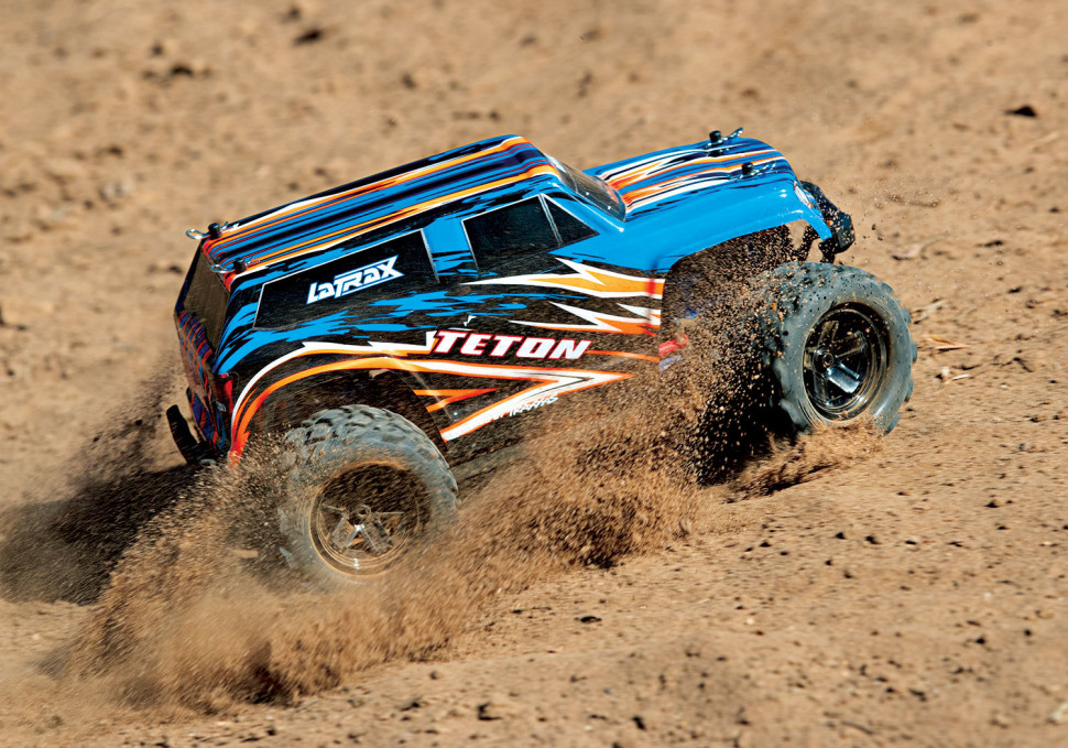 Радиоуправляемый монстр Traxxas LaTrax Teton 4WD RTR масштаб 1:18 2.4G - TRA76054-1-BLX