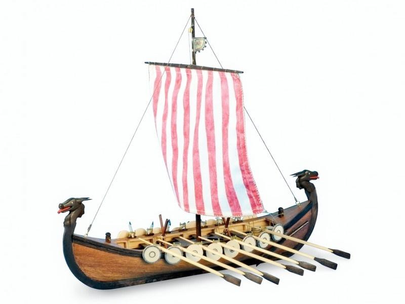 Сборная деревянная модель корабля Artesania Latina NEW VIKING, масштаб 1:75 - AL19001-N
