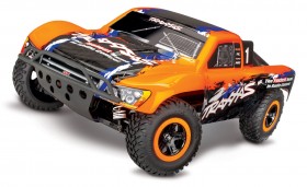 Радиоуправляемый шорт-корс трак Traxxas Slash 4x4 VXL TSM 4WD RTR масштаб 1:10 2.4G - TRA68086-4-OR