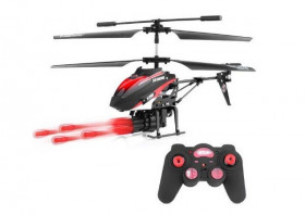 Радиоуправляемый вертолет WL Toys V398 Mini Rocket Gun ИК-управление - WLT-v398
