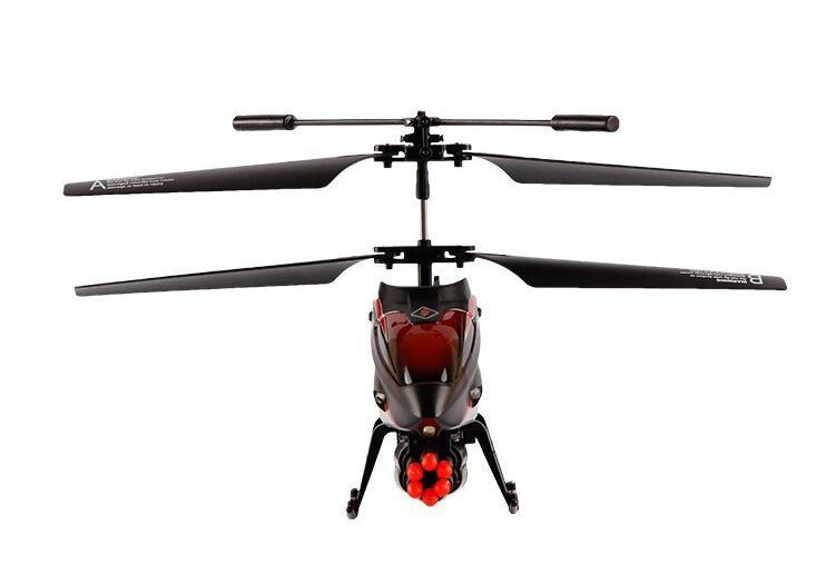 Радиоуправляемый вертолет WL Toys V398 Mini Rocket Gun ИК-управление - WLT-v398