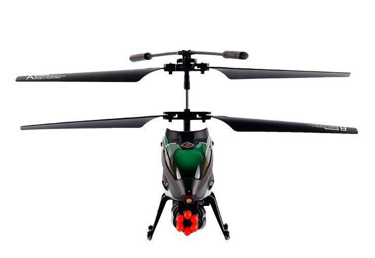 Радиоуправляемый вертолет WL Toys V398 Mini Rocket Gun ИК-управление - WLT-v398