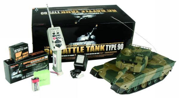 Радиоуправляемый танк Heng Long Japan Type 90 1:24 40Mhz - 3808