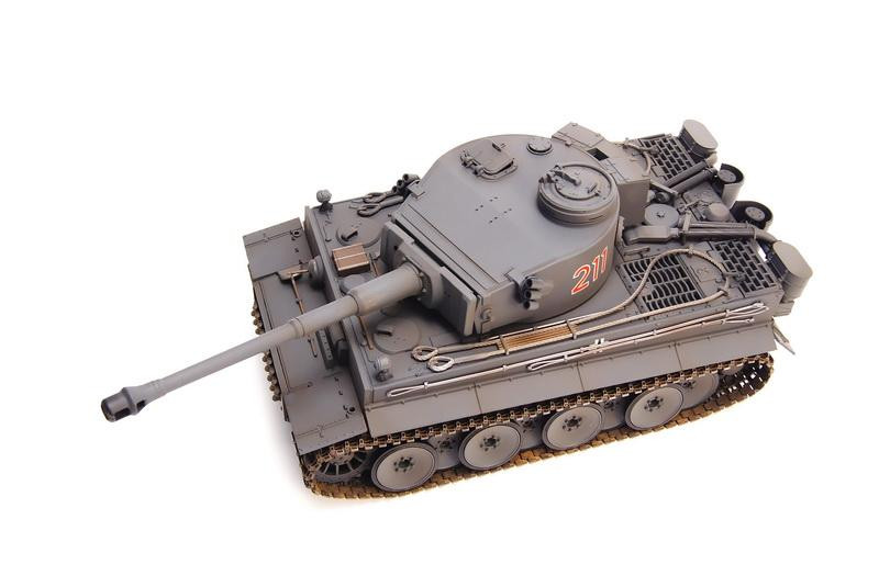 Радиоуправляемый танк VSTank Airsoft Series Tiger I масштаб 1:24 2.4G - A03102970