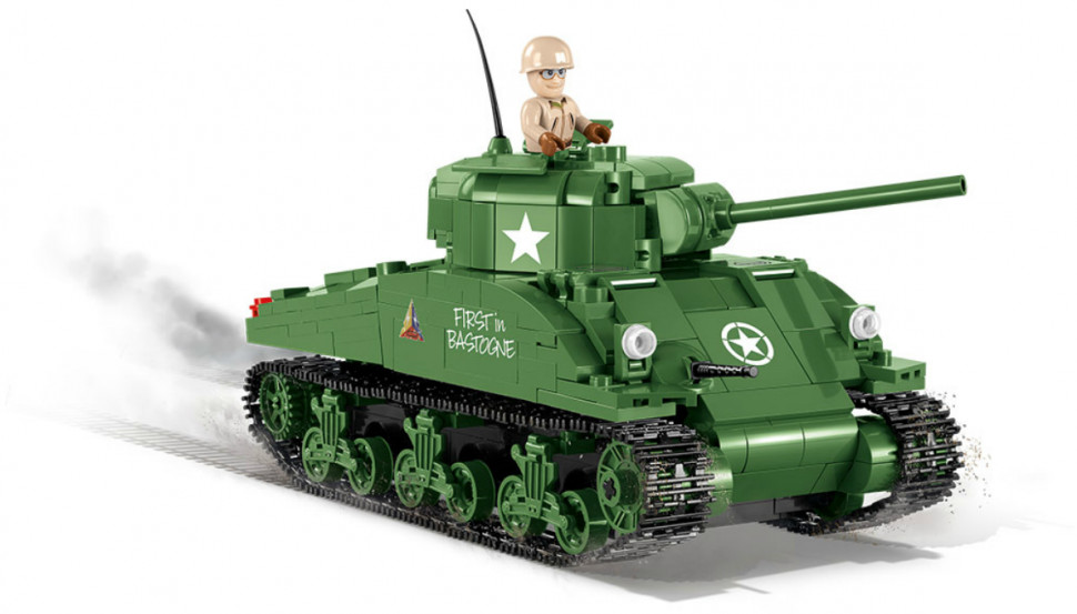 Конструктор Cobi Танк M4 Sherman (Шерман), 500 элементов - COBI-3007A