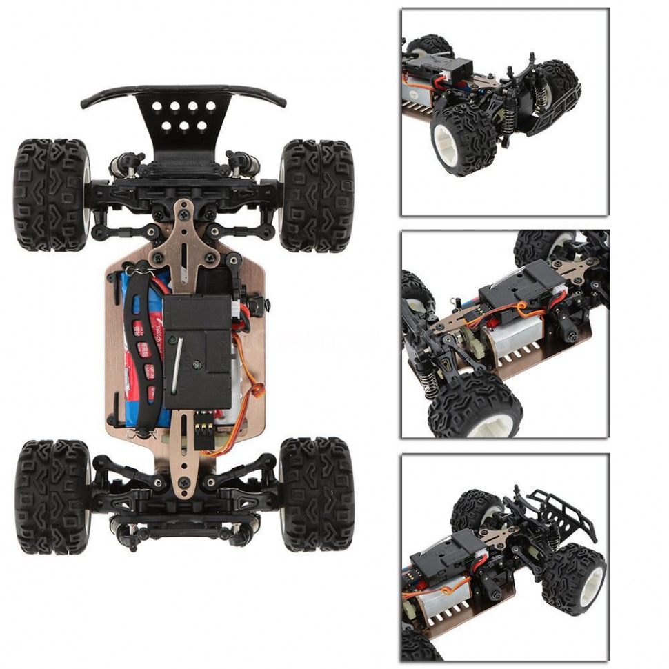 Радиоуправляемый монстр WLToys A212 4WD RTR масштаб 1:24 2.4G - A212