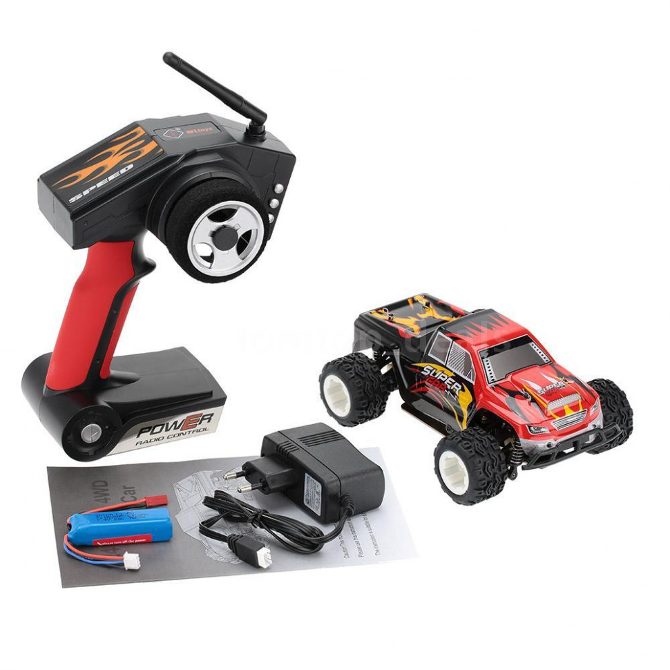 Радиоуправляемый монстр WLToys A212 4WD RTR масштаб 1:24 2.4G - A212