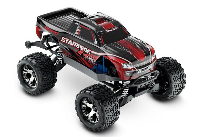 Радиоуправляемый монстр Traxxas Stampede 4x4 VXL 4WD RTR масштаб 1:10 2.4G - TRA67086-4