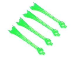 Прозрачные накладки для светодиодов квадрокоптера зелёные (4 шт.) - TRA6654