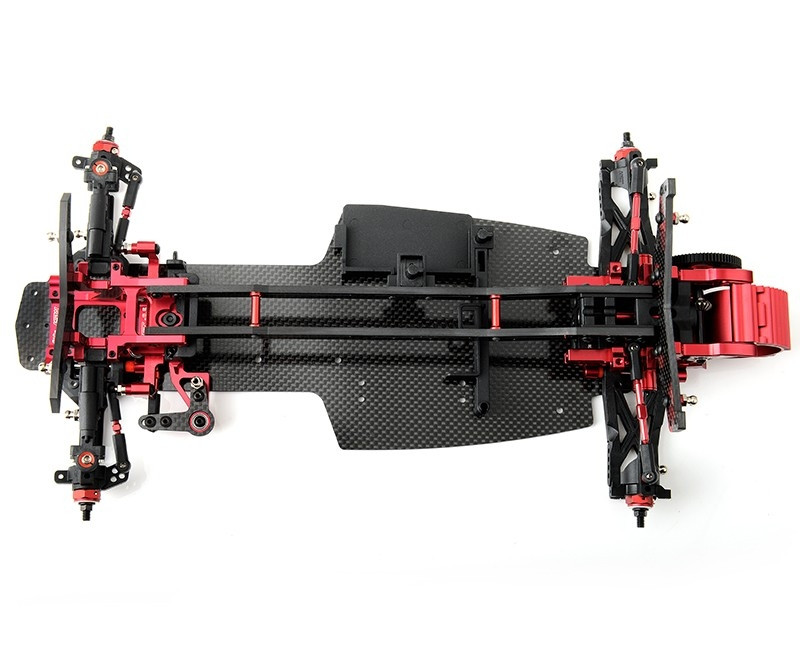 Комплект для сборки модели для дрифта MST RRX-D VIP Red Ultra Rear Motor 2WD KIT масштаб 1:10 2.4G - MST-532133