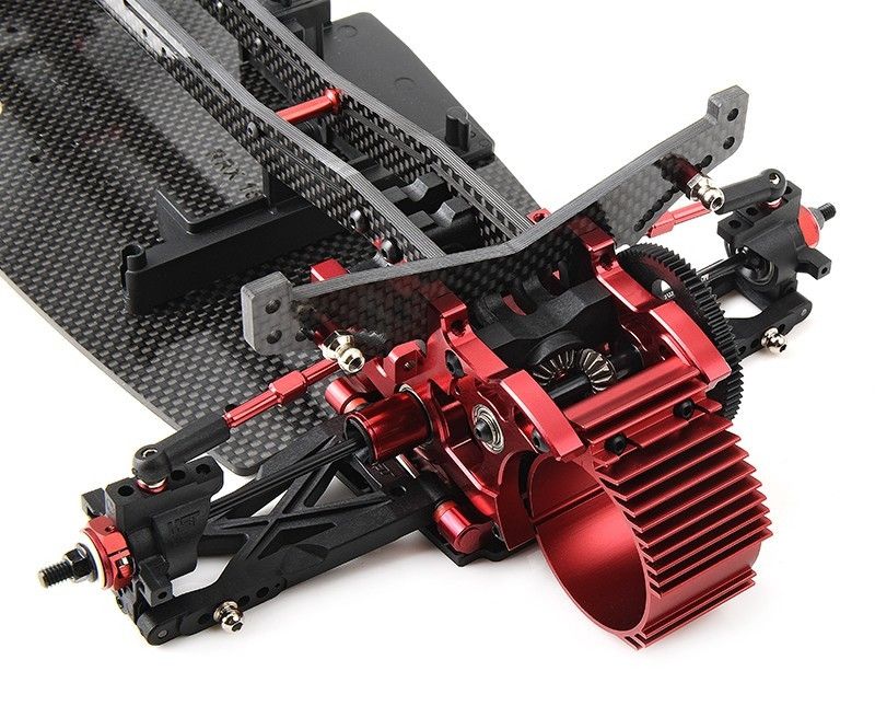 Комплект для сборки модели для дрифта MST RRX-D VIP Red Ultra Rear Motor 2WD KIT масштаб 1:10 2.4G - MST-532133