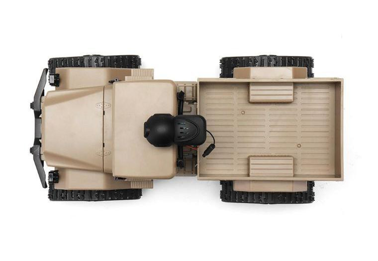 Радиоуправляемый краулер Aosenma RC Climbing Load Truck с wifi камерой, гусеницы, 4WD RTR масштаб 1:16 2.4G - FY001BW