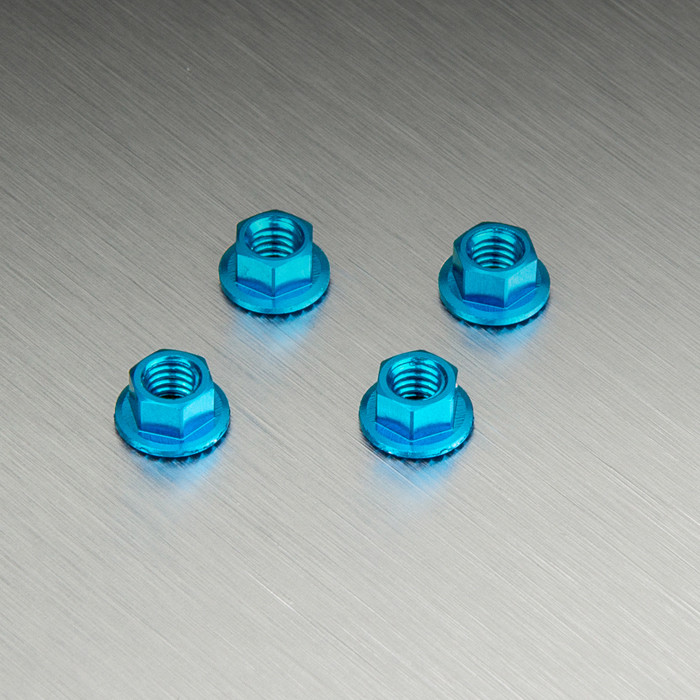 Гайки Alum. wheel nut (blue)(4) - MST-820001B