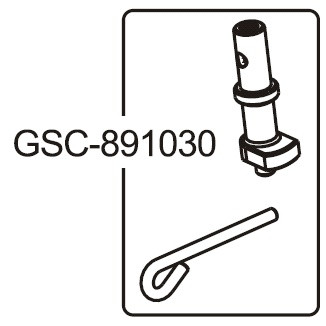 Рычаг тормоза и кулачок тормоза (L) - GSC-891030
