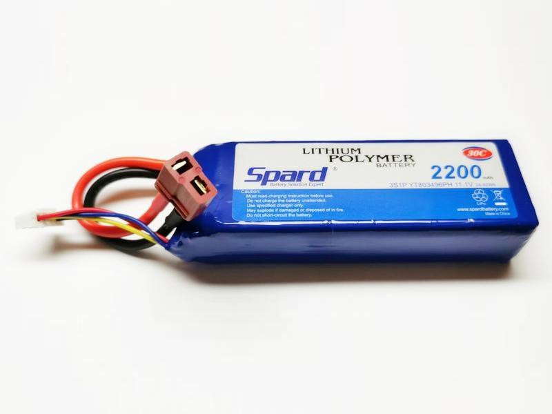 Аккумулятор Spard Li-Po 11.1V 2200mAh, 30C, T-plug - Y803496PH