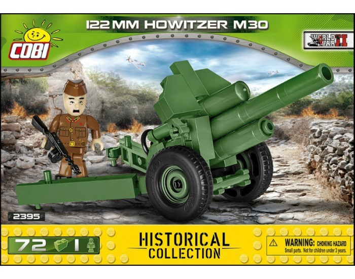 Конструктор Cobi 122 mm Howitzer wz.1938 M-30, 72 элементов - COBI-2395