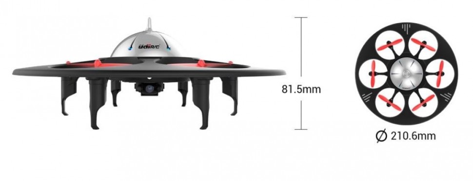Радиоуправляемый гексакоптер UDI RC U845 с камерой RTF 2.4G - U845