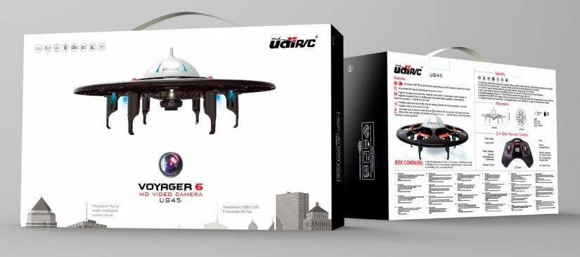 Радиоуправляемый гексакоптер UDI RC U845 с камерой RTF 2.4G - U845