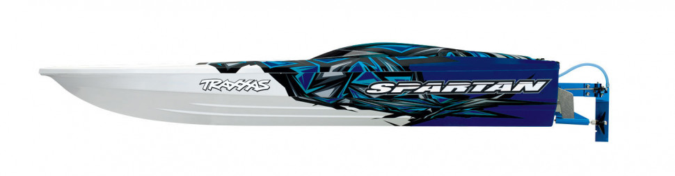Радиоуправляемый катер Traxxas Spartan TSM (ready to Bluetooth module) RTR 2.4G - TRA57076-4-BL