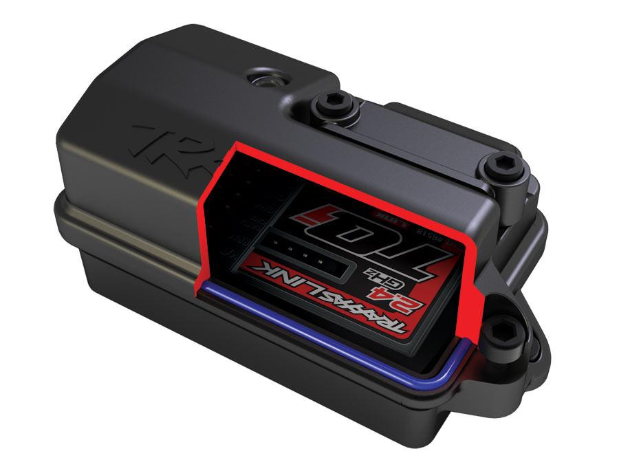 Радиоуправляемый катер Traxxas Spartan TSM (ready to Bluetooth module) RTR 2.4G - TRA57076-4-BL