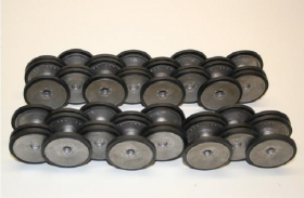 Катки опорные и колесные оси (металл) для Tiger - TG3818-025