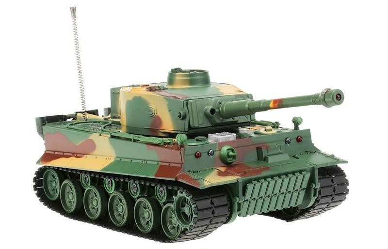 Радиоуправляемый танк Tiger Panzer масштаб 1:26, 27Mhz - 3828