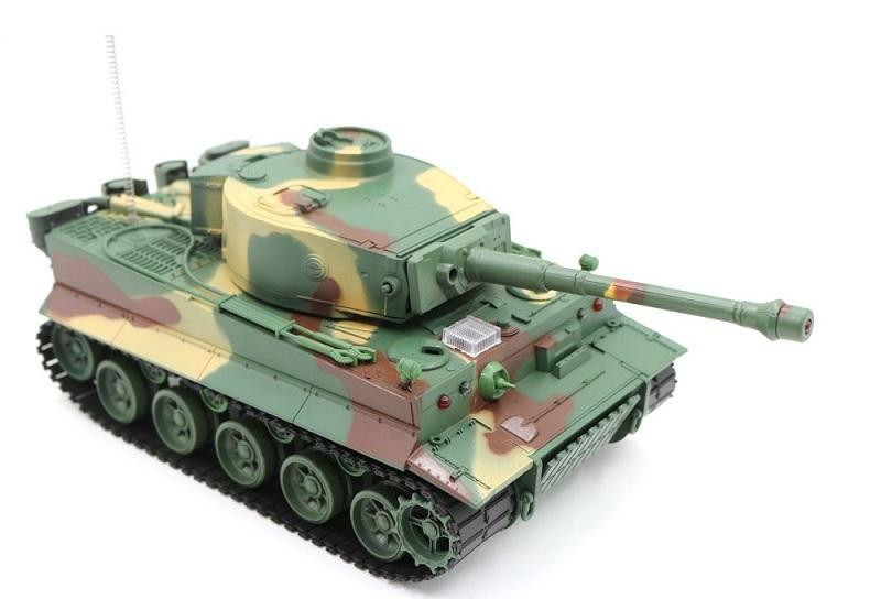 Радиоуправляемый танк Tiger Panzer масштаб 1:26, 27Mhz - 3828